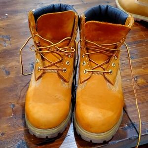 Timberlands men's work boots